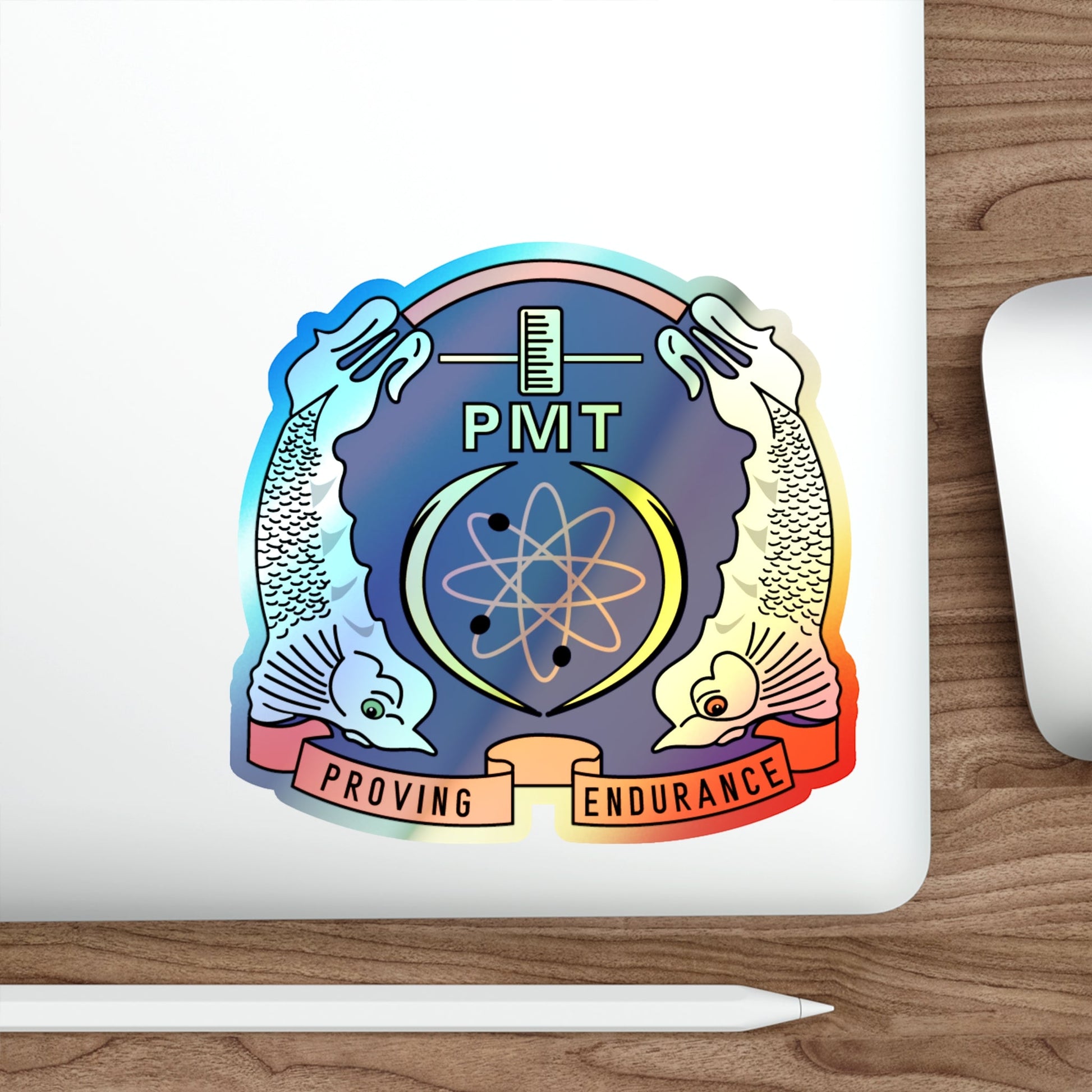 PMT NLON Performance Monitoring Team (U.S. Navy) Holographic STICKER Die-Cut Vinyl Decal-The Sticker Space