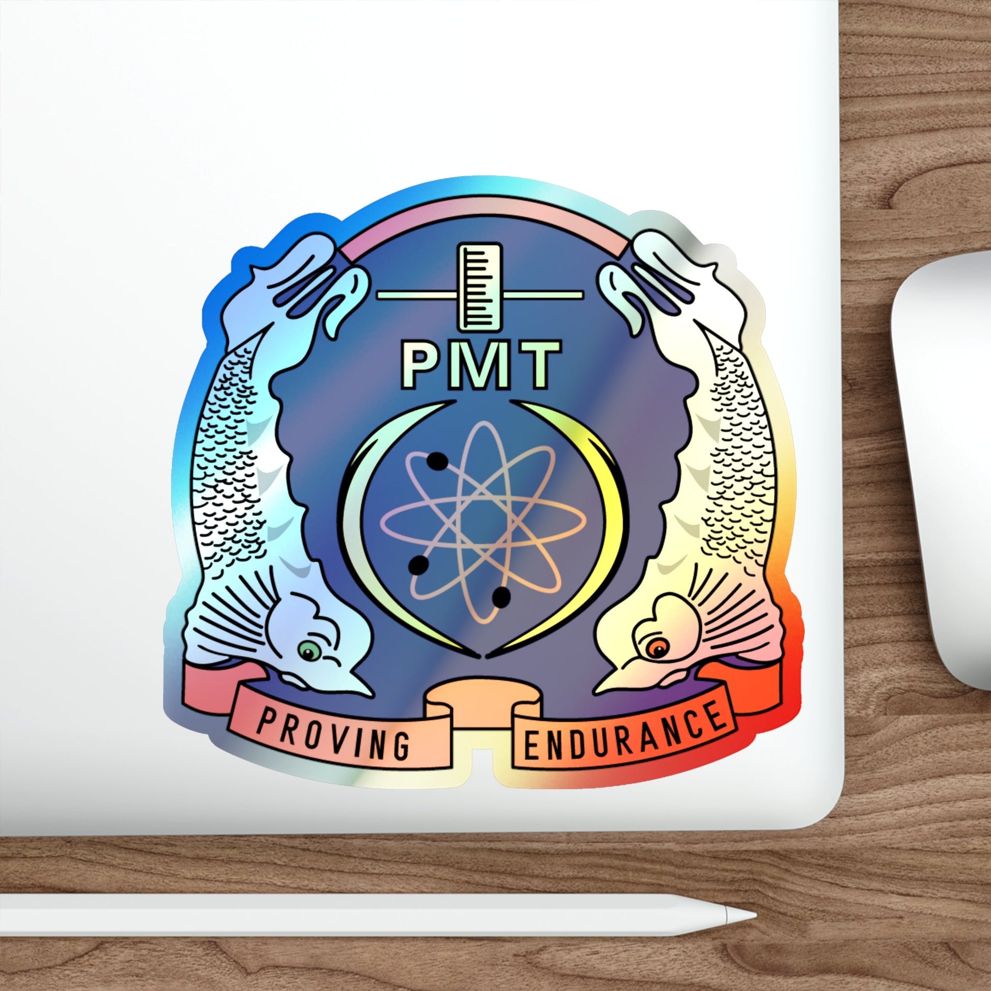 PMT NLON Performance Monitoring Team (U.S. Navy) Holographic STICKER Die-Cut Vinyl Decal-The Sticker Space