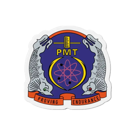 PMT NLON Performance Monitoring Team (U.S. Navy) Refrigerator Magnet 2 Inch - The Sticker Space