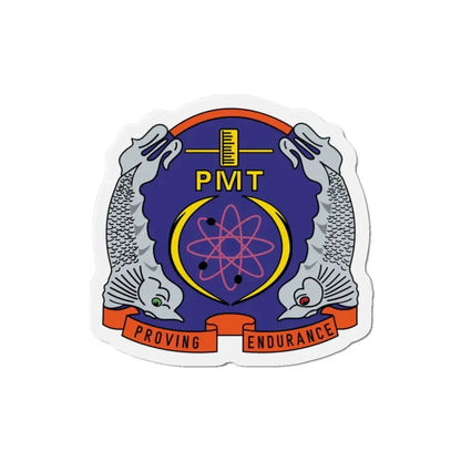PMT NLON Performance Monitoring Team (U.S. Navy) Refrigerator Magnet 3 Inch - The Sticker Space