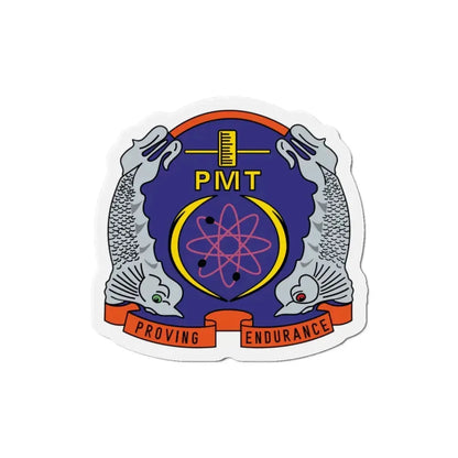 PMT NLON Performance Monitoring Team (U.S. Navy) Refrigerator Magnet 4 Inch - The Sticker Space