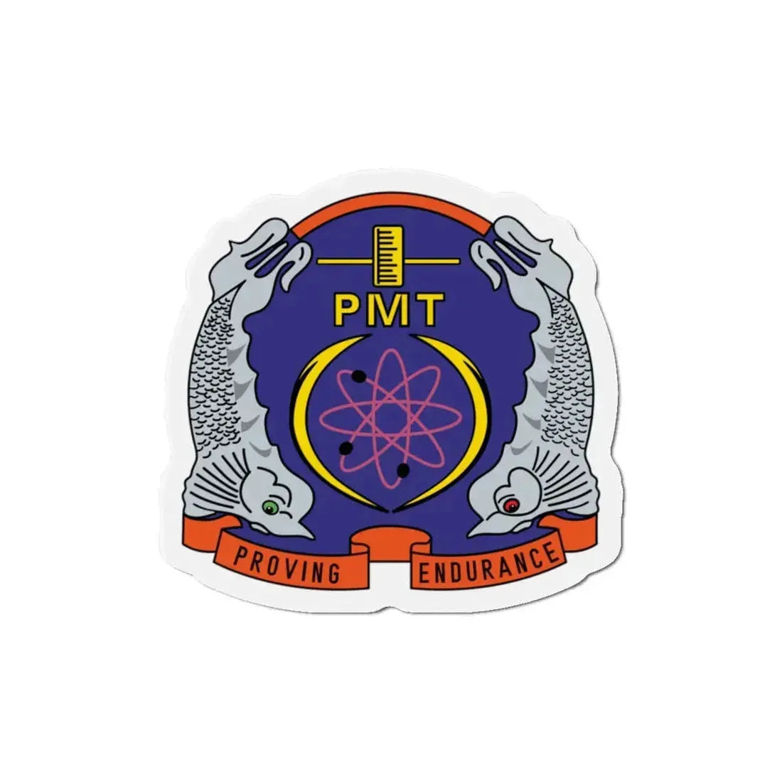 PMT NLON Performance Monitoring Team (U.S. Navy) Refrigerator Magnet 5 Inch - The Sticker Space