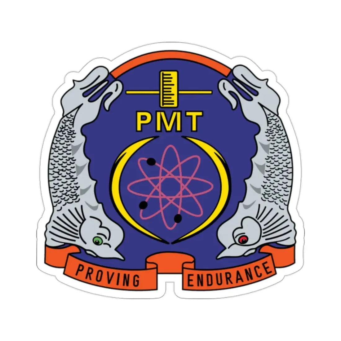PMT NLON Performance Monitoring Team (U.S. Navy) STICKER Vinyl Die-Cut Decal - The Sticker Space
