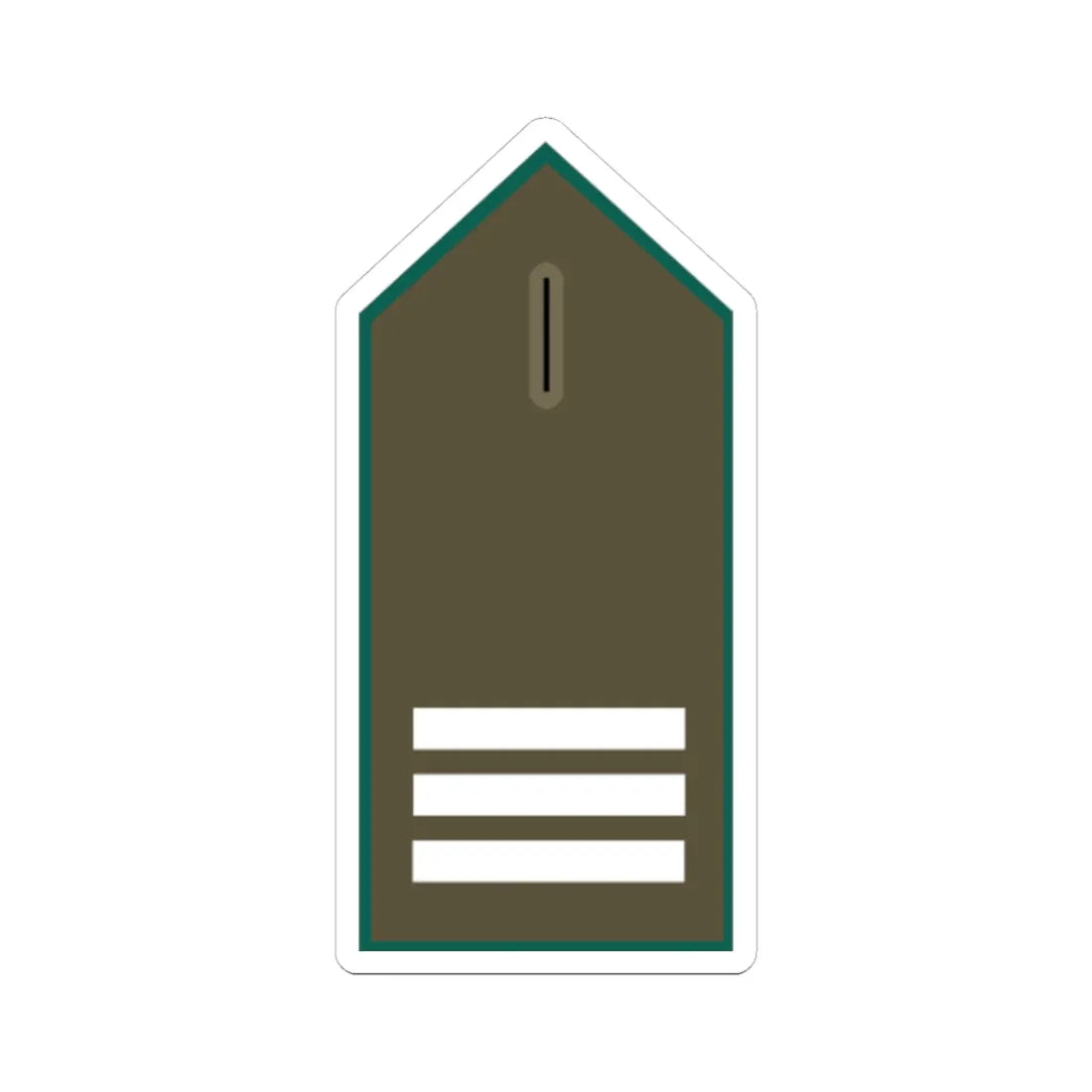 PNI.6.CARAB.BLUSON.SOF (Chile) (Military Rank) STICKER Vinyl Kiss-Cut Decal 3 Inch White - The Sticker Space