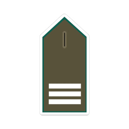 PNI.6.CARAB.BLUSON.SOF (Chile) (Military Rank) STICKER Vinyl Kiss-Cut Decal 3 Inch White - The Sticker Space