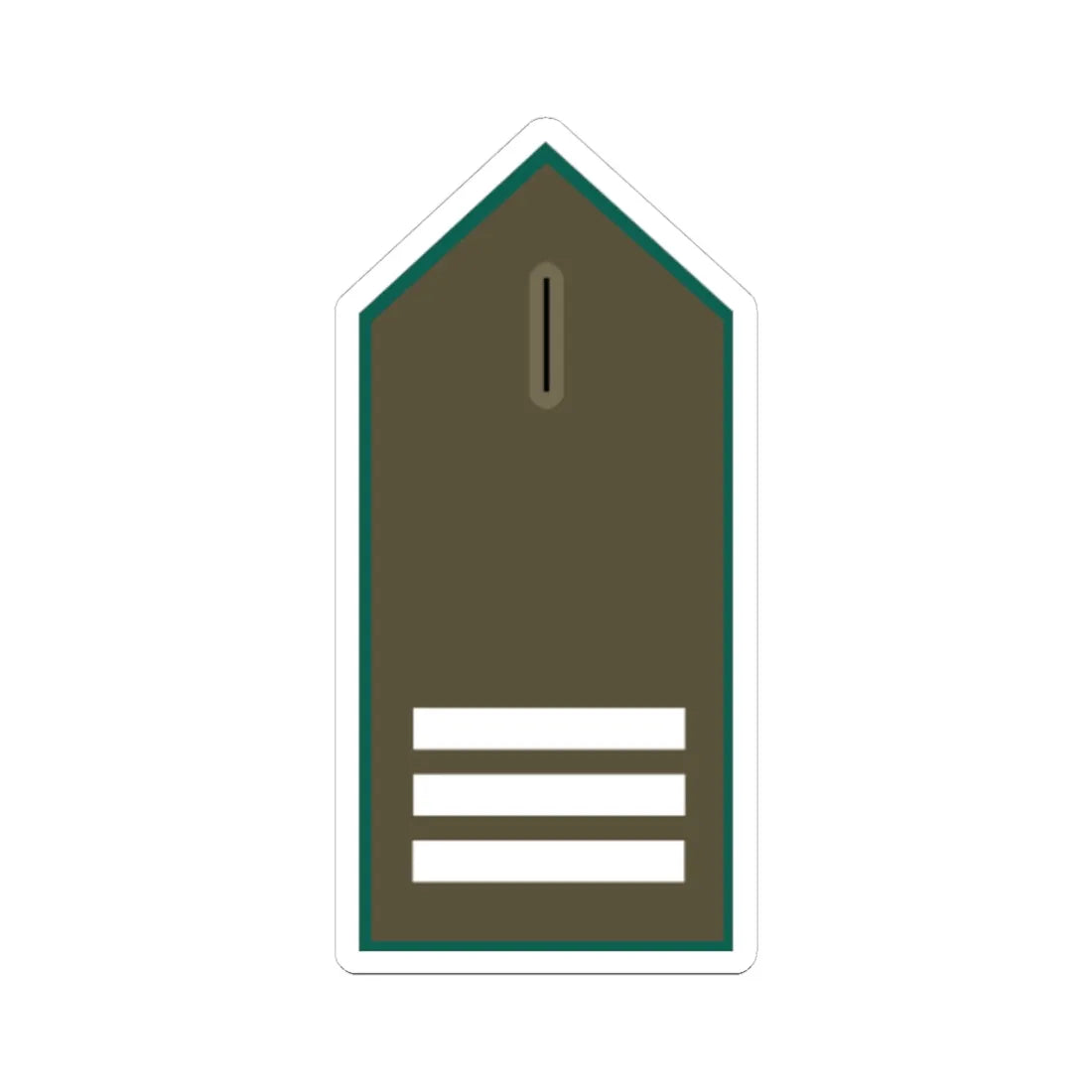 PNI.6.CARAB.BLUSON.SOF (Chile) (Military Rank) STICKER Vinyl Kiss-Cut Decal 4 Inch White - The Sticker Space