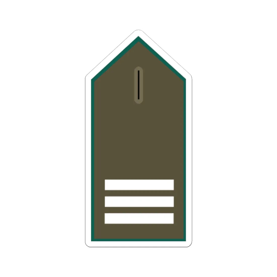 PNI.6.CARAB.BLUSON.SOF (Chile) (Military Rank) STICKER Vinyl Kiss-Cut Decal 6 Inch White - The Sticker Space