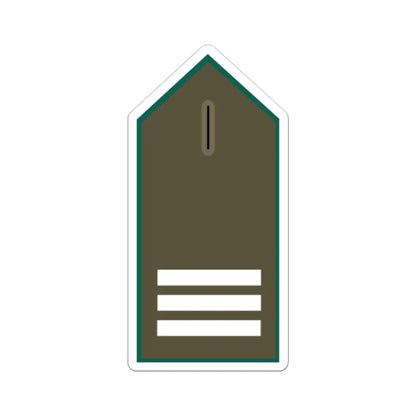 PNI.6.CARAB.BLUSON.SOF (Chile) (Military Rank) STICKER Vinyl Kiss-Cut Decal 6 Inch White - The Sticker Space