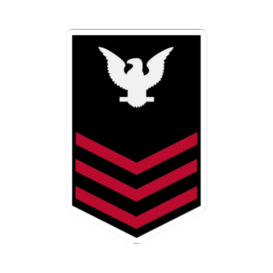 PO1 NOGC winter (United States) (Military Rank) STICKER Vinyl Kiss-Cut Decal 2 Inch White - The Sticker Space