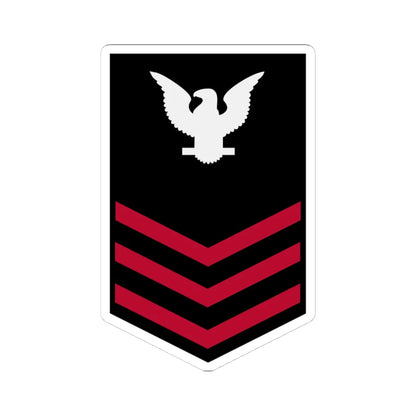 PO1 NOGC winter (United States) (Military Rank) STICKER Vinyl Kiss-Cut Decal 4 Inch White - The Sticker Space