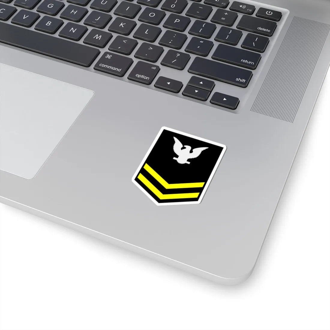 PO2 GC winter (United States) (Military Rank) STICKER Vinyl Kiss-Cut Decal - The Sticker Space