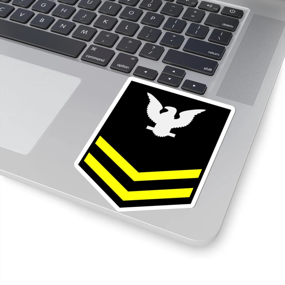 PO2 GC winter (United States) (Military Rank) STICKER Vinyl Kiss-Cut Decal - The Sticker Space