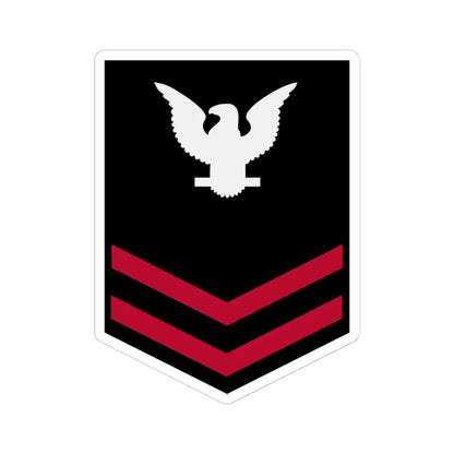 PO2 NOGC winter (United States) (Military Rank) STICKER Vinyl Kiss-Cut Decal 6 Inch White - The Sticker Space