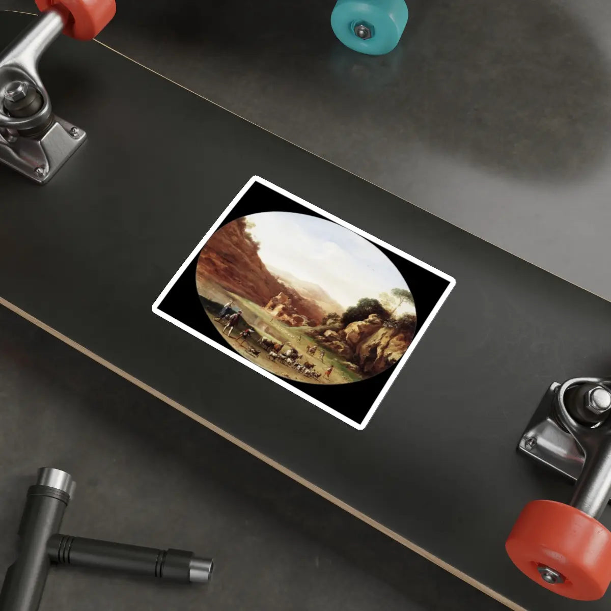SKU:20450643635929848186 Sticker types:White Shape:Die-Cut Sizes:6" × 6"