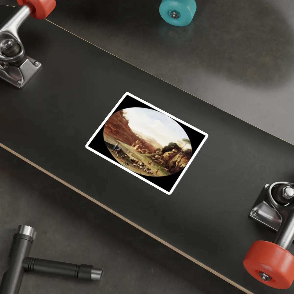SKU:83073932607483653612 Sticker types:White Shape:Die-Cut Sizes:5" × 5"