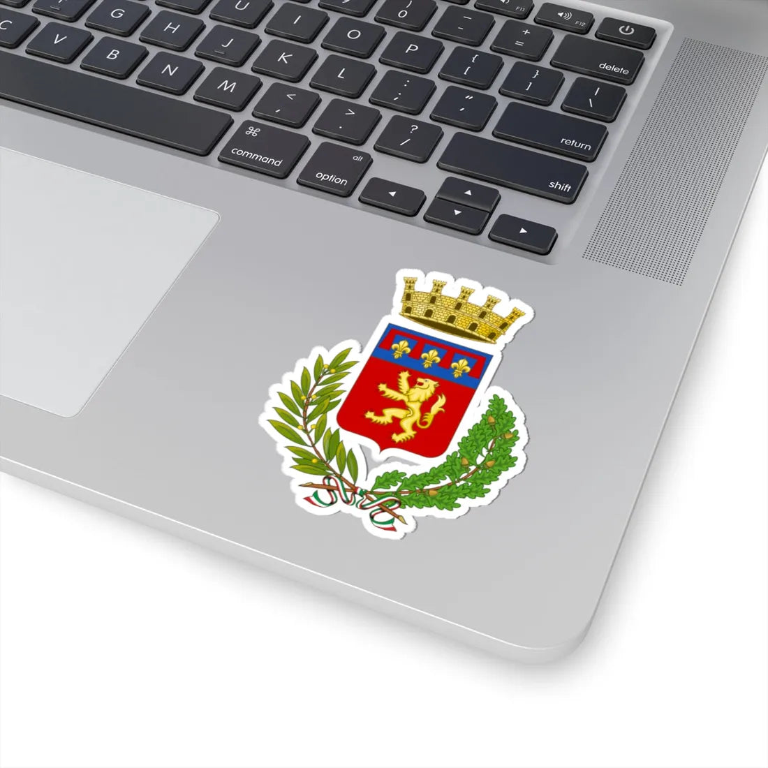 Poggibonsi-Stemma (Italy) (Coat of Arms) STICKER Vinyl Kiss-Cut Decal - The Sticker Space