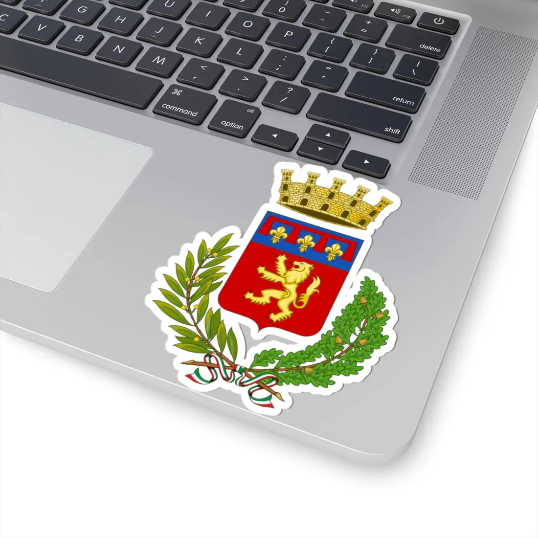 Poggibonsi-Stemma (Italy) (Coat of Arms) STICKER Vinyl Kiss-Cut Decal - The Sticker Space