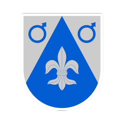 Pohja.vaakuna (Finland) (Coat of Arms) STICKER Vinyl Kiss-Cut Decal 2 Inch White - The Sticker Space