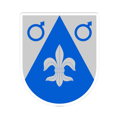 Pohja.vaakuna (Finland) (Coat of Arms) STICKER Vinyl Kiss-Cut Decal 3 Inch White - The Sticker Space