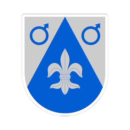 Pohja.vaakuna (Finland) (Coat of Arms) STICKER Vinyl Kiss-Cut Decal 4 Inch White - The Sticker Space