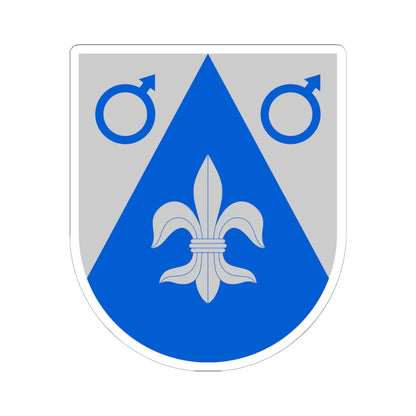 Pohja.vaakuna (Finland) (Coat of Arms) STICKER Vinyl Kiss-Cut Decal 6 Inch White - The Sticker Space