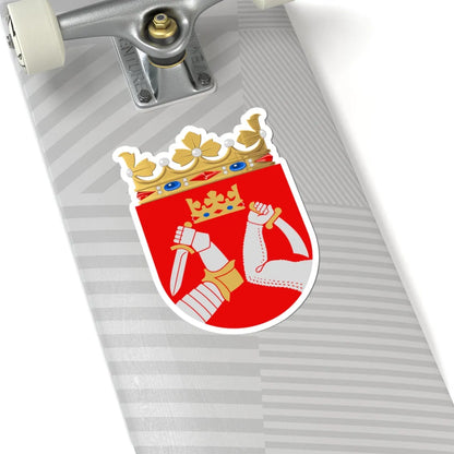 Pohjois-Karjalan lääni.vaakuna (Finland) (Coat of Arms) STICKER Vinyl Kiss-Cut Decal - The Sticker Space