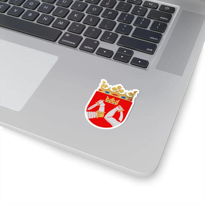 Pohjois-Karjalan lääni.vaakuna (Finland) (Coat of Arms) STICKER Vinyl Kiss-Cut Decal - The Sticker Space