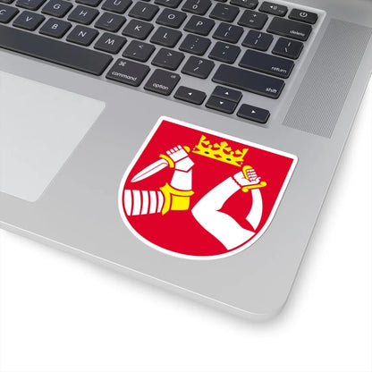 Pohjois-Karjala.vaakuna (Finland) (Coat of Arms) STICKER Vinyl Kiss-Cut Decal - The Sticker Space