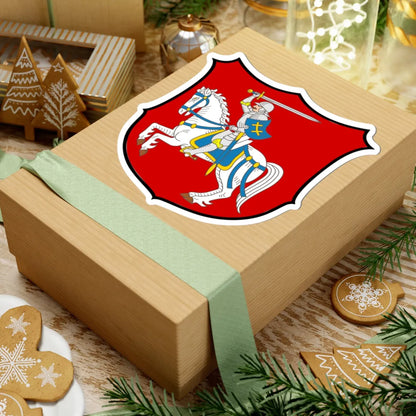 Pohonia (Belarus) (Coat of Arms) STICKER Vinyl Kiss-Cut Decal - The Sticker Space