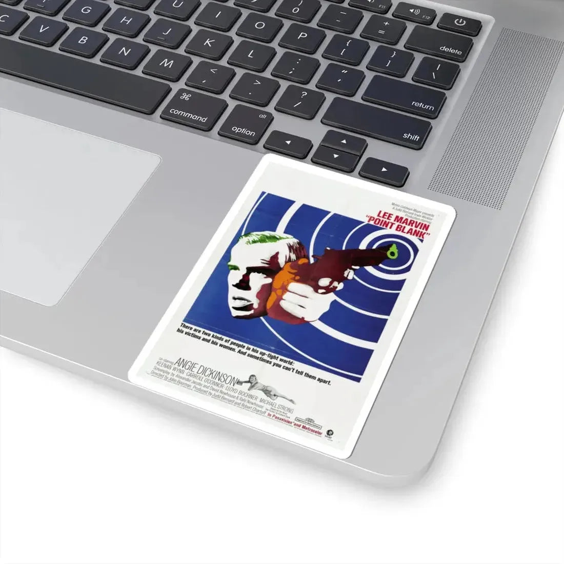 Point Blank 1967 Movie Poster - STICKER Vinyl Kiss-Cut Decal - The Sticker Space