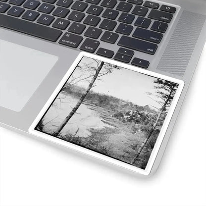 Point of Rocks, Virginia (Vicinity). View Along River (U.S. Civil War) STICKER Vinyl Kiss-Cut Decal - The Sticker Space