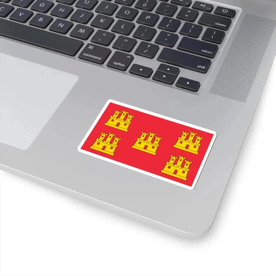 Poitou-Charentes flag (Belgium) STICKER Vinyl Kiss-Cut Decal - The Sticker Space