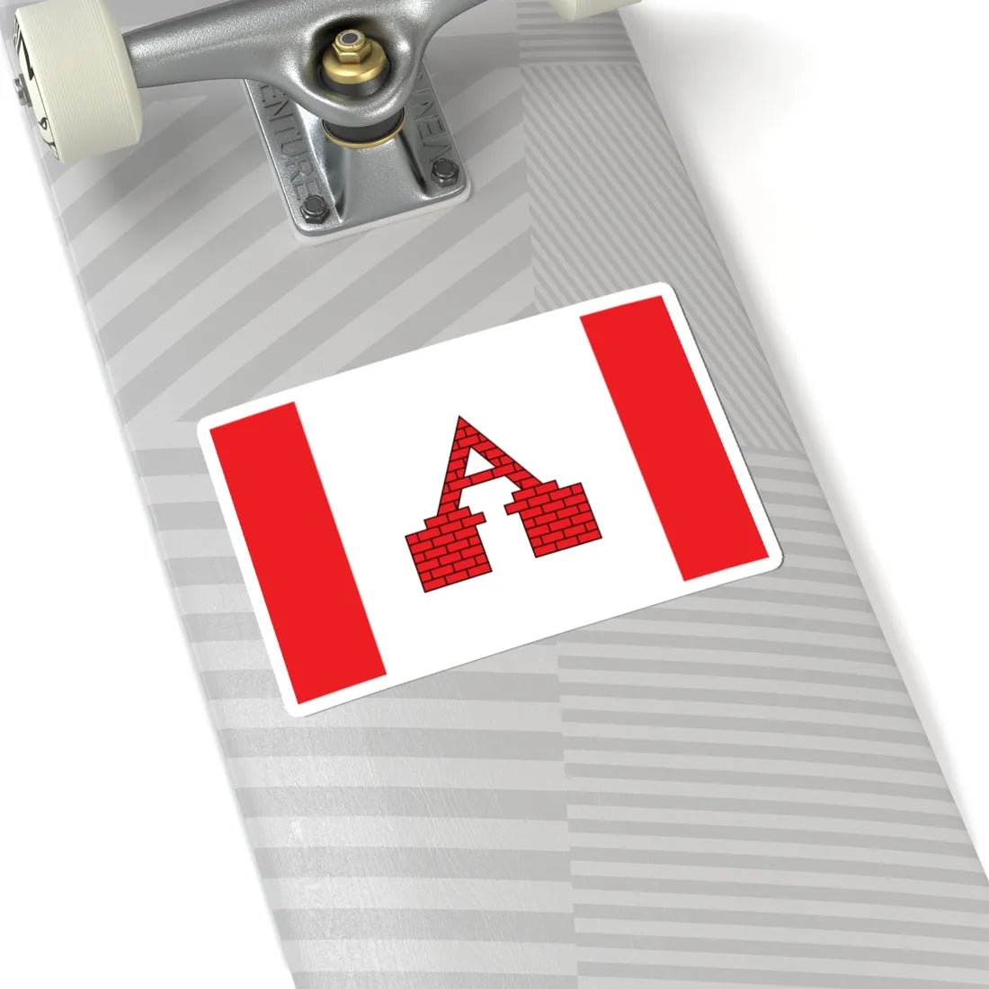 POL Aleksandrow Kujawski flag (Poland) STICKER Vinyl Kiss-Cut Decal - The Sticker Space