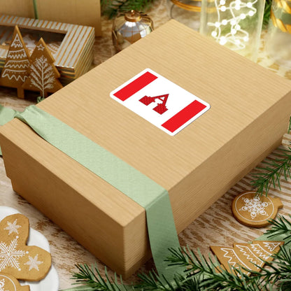 POL Aleksandrow Kujawski flag (Poland) STICKER Vinyl Kiss-Cut Decal - The Sticker Space