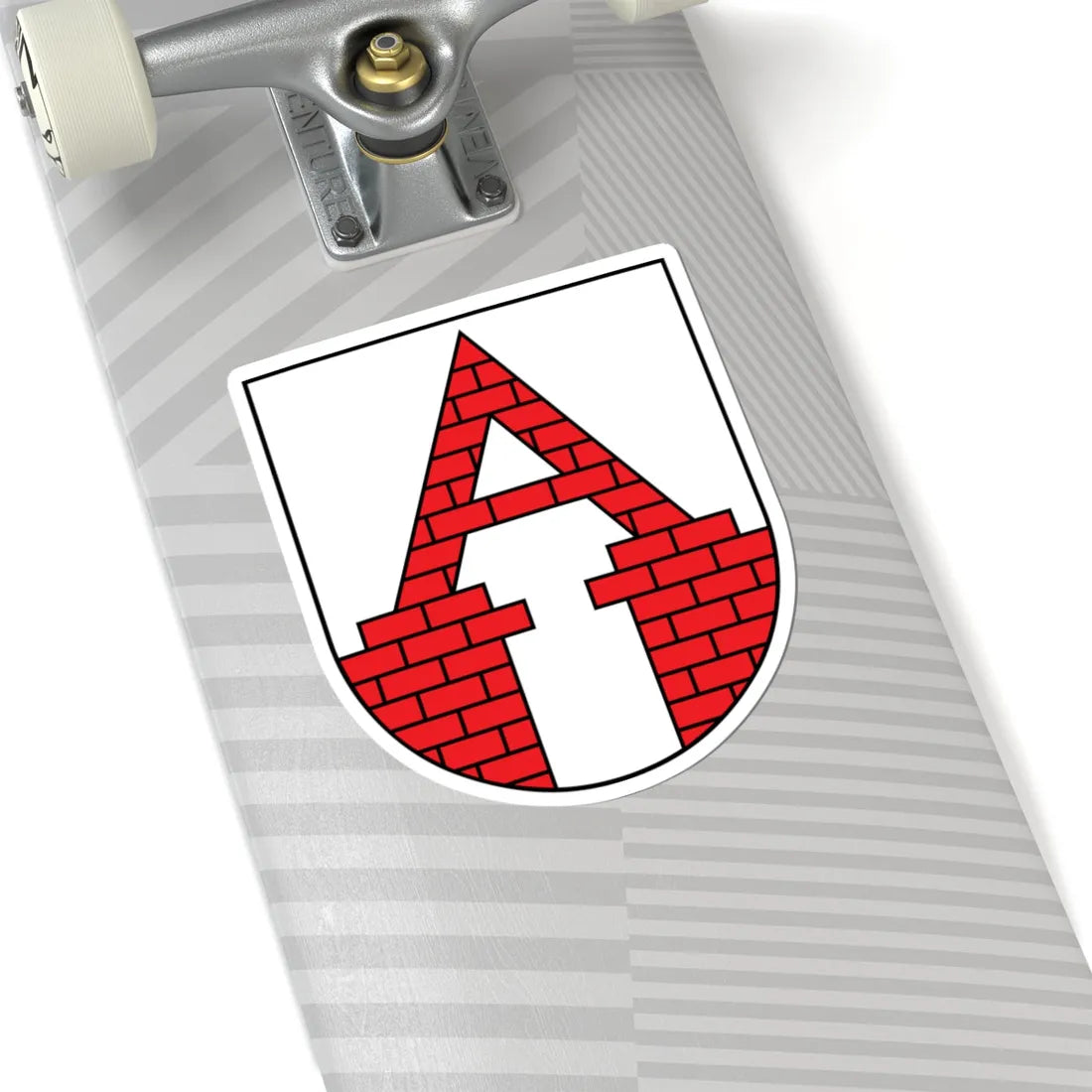 POL Aleksandrów Kujawski COA (Poland) (Coat of Arms) STICKER Vinyl Kiss-Cut Decal - The Sticker Space