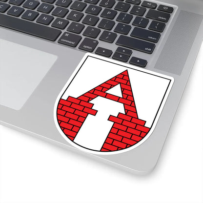 POL Aleksandrów Kujawski COA (Poland) (Coat of Arms) STICKER Vinyl Kiss-Cut Decal - The Sticker Space