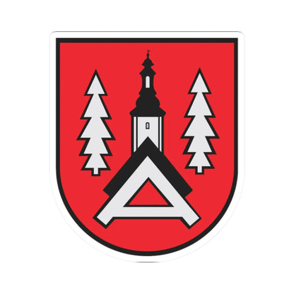 POL Alwernia COA (Poland) (Coat of Arms) STICKER Vinyl Kiss-Cut Decal 2 Inch White - The Sticker Space