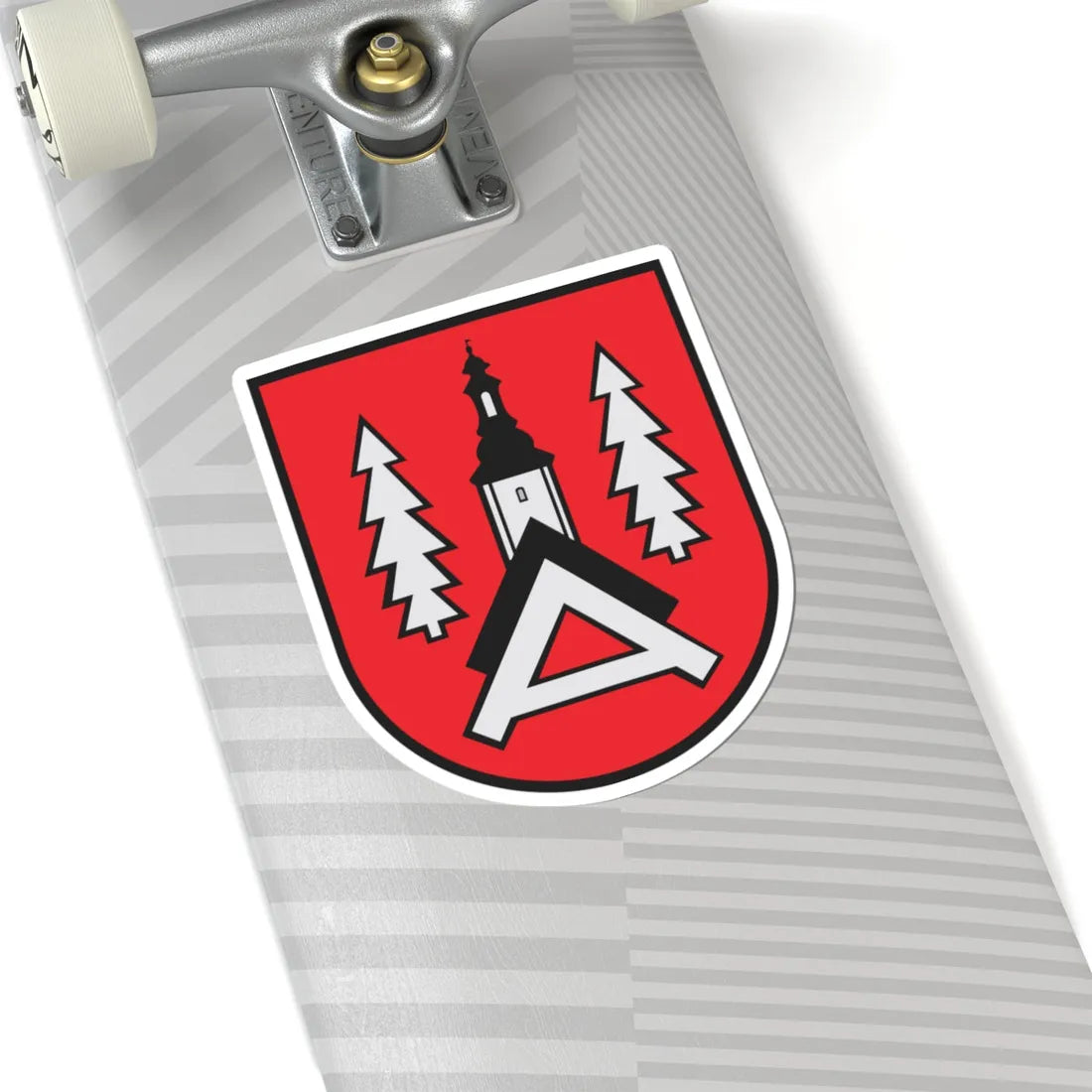 POL Alwernia COA (Poland) (Coat of Arms) STICKER Vinyl Kiss-Cut Decal - The Sticker Space