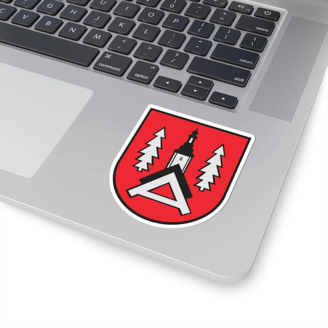 POL Alwernia COA (Poland) (Coat of Arms) STICKER Vinyl Kiss-Cut Decal - The Sticker Space