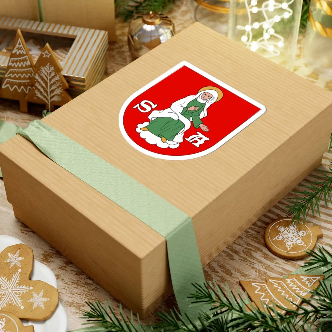 POL Annopol COA (Poland) (Coat of Arms) STICKER Vinyl Kiss-Cut Decal - The Sticker Space