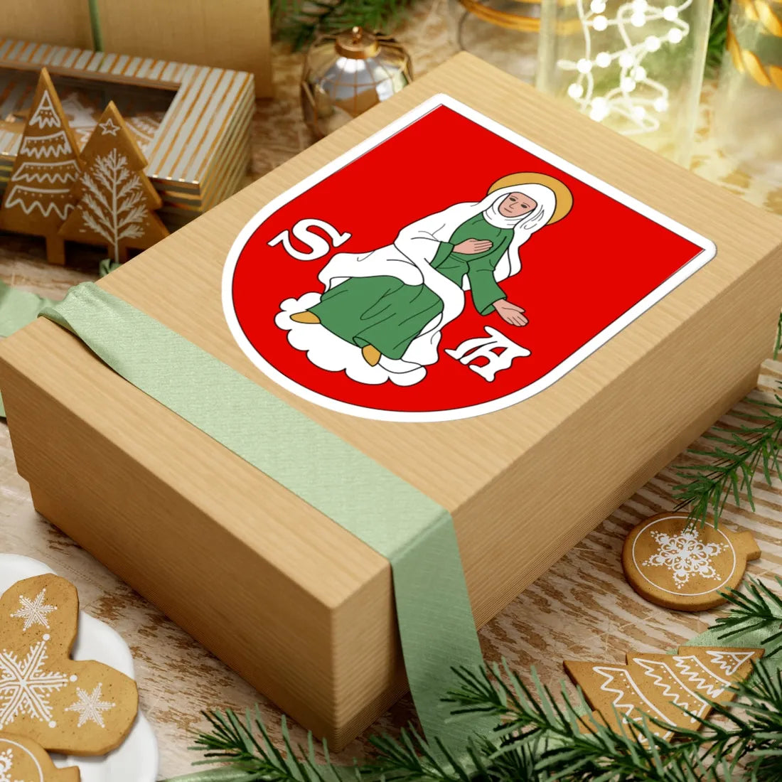 POL Annopol COA (Poland) (Coat of Arms) STICKER Vinyl Kiss-Cut Decal - The Sticker Space