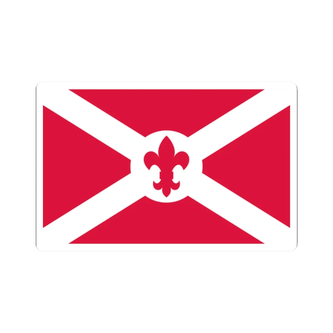 POL Bandera ZHP (Poland) STICKER Vinyl Kiss-Cut Decal 2 Inch White - The Sticker Space