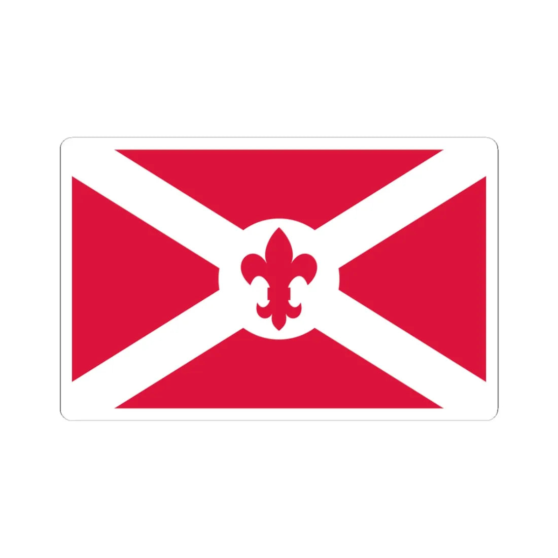 POL Bandera ZHP (Poland) STICKER Vinyl Kiss-Cut Decal 3 Inch White - The Sticker Space