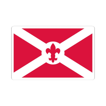 POL Bandera ZHP (Poland) STICKER Vinyl Kiss-Cut Decal 3 Inch White - The Sticker Space