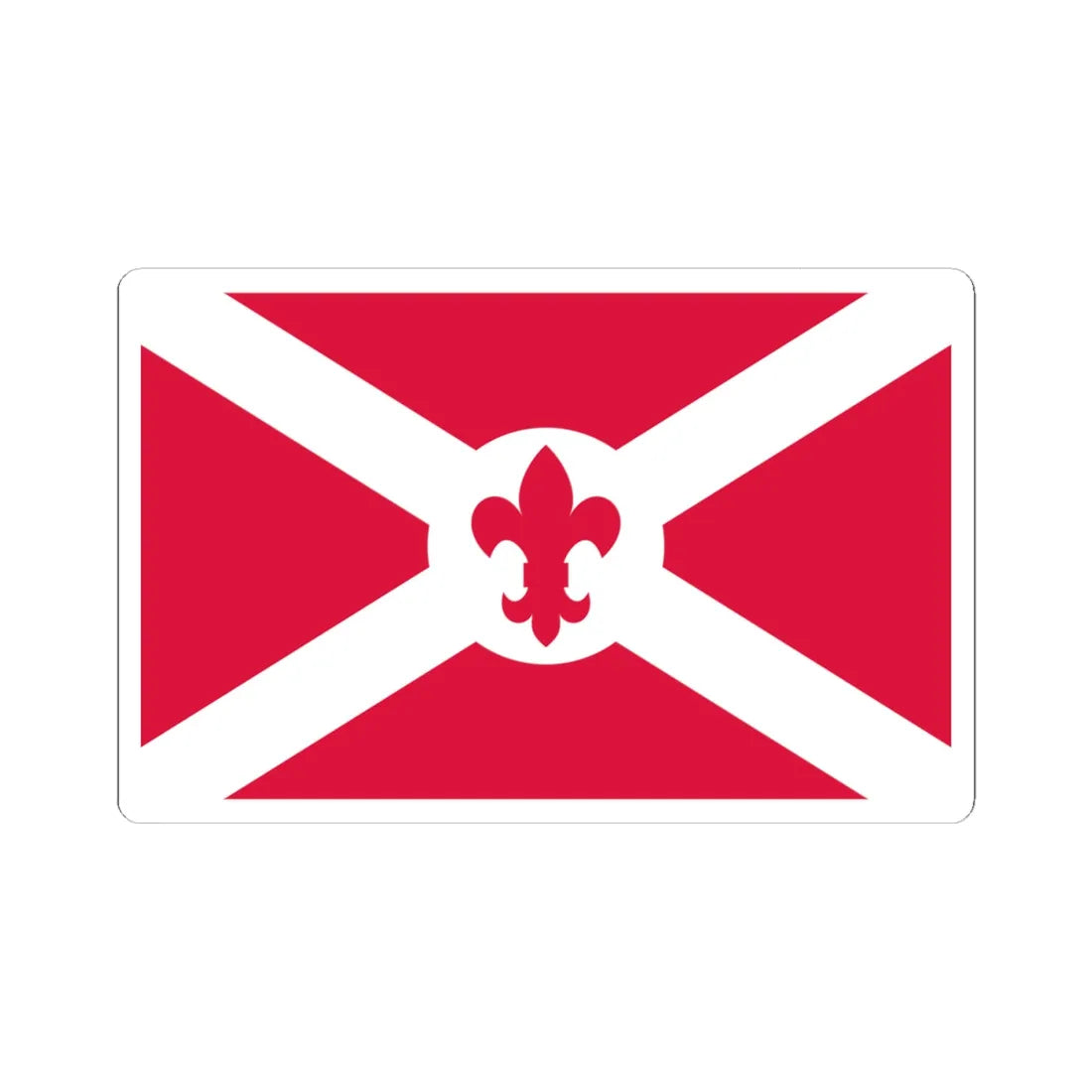 POL Bandera ZHP (Poland) STICKER Vinyl Kiss-Cut Decal 4 Inch White - The Sticker Space