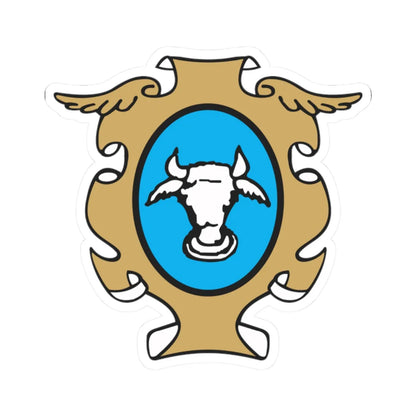 POL Baranów Sandomierski COA (Poland) (Coat of Arms) STICKER Vinyl Kiss-Cut Decal 2 Inch White - The Sticker Space