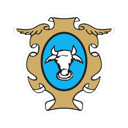 POL Baranów Sandomierski COA (Poland) (Coat of Arms) STICKER Vinyl Kiss-Cut Decal 3 Inch White - The Sticker Space