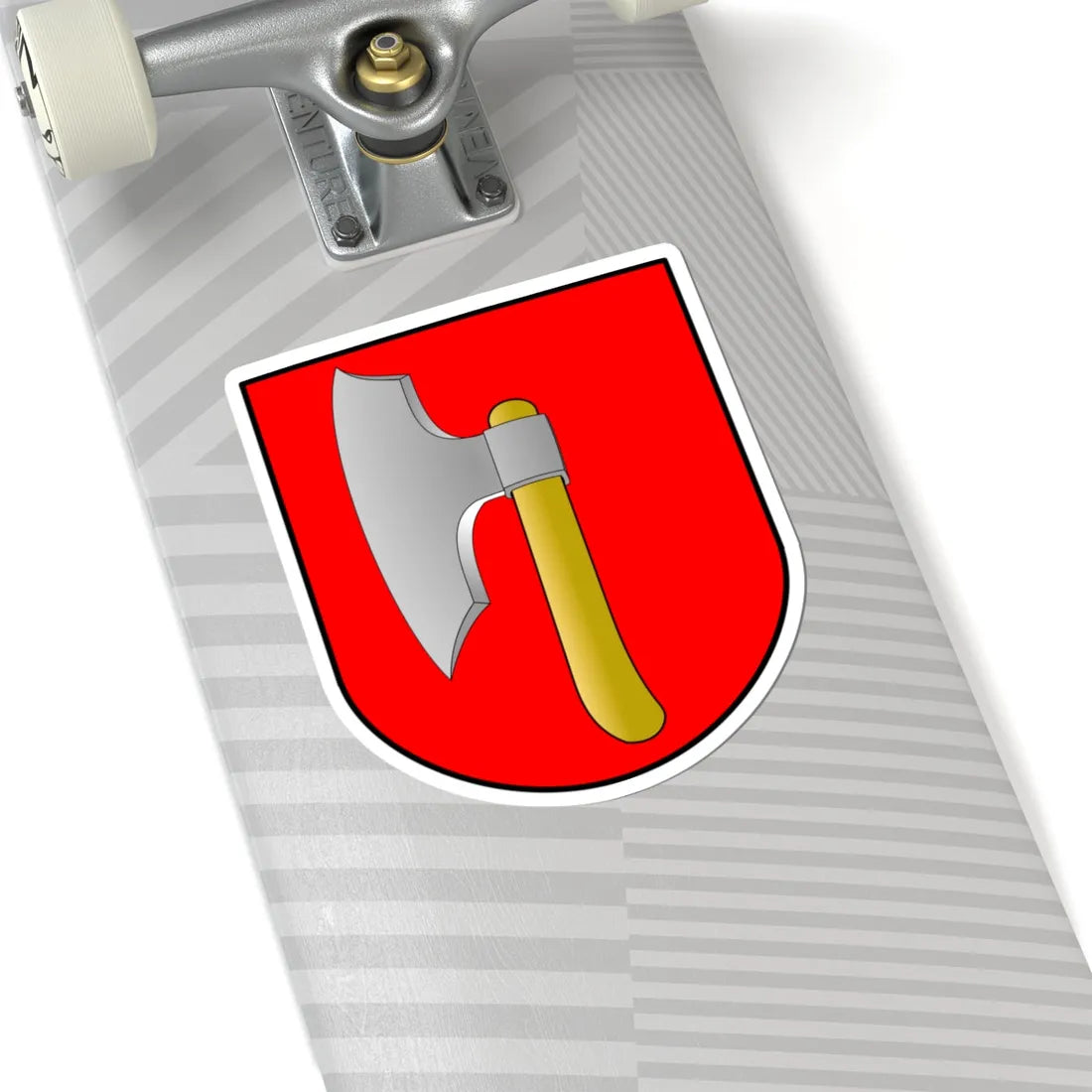 POL Barciany COA (Poland) (Coat of Arms) STICKER Vinyl Kiss-Cut Decal - The Sticker Space