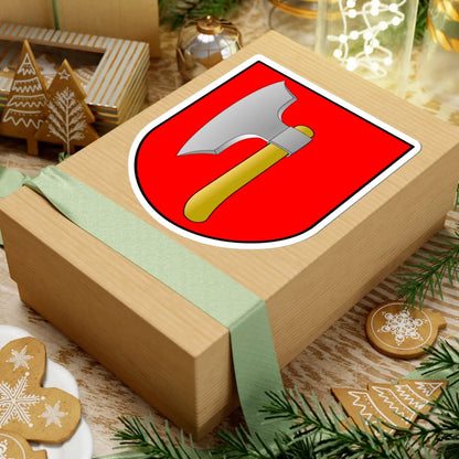 POL Barciany COA (Poland) (Coat of Arms) STICKER Vinyl Kiss-Cut Decal - The Sticker Space