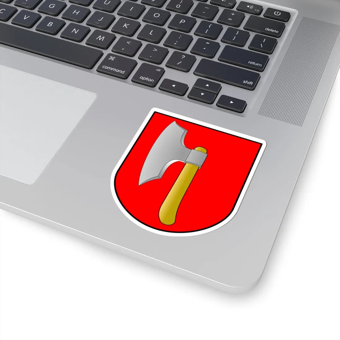 POL Barciany COA (Poland) (Coat of Arms) STICKER Vinyl Kiss-Cut Decal - The Sticker Space